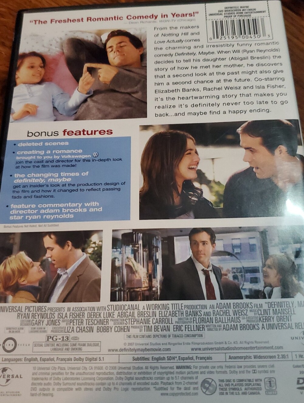 Definitely, Maybe DVD - Picture 4 of 4